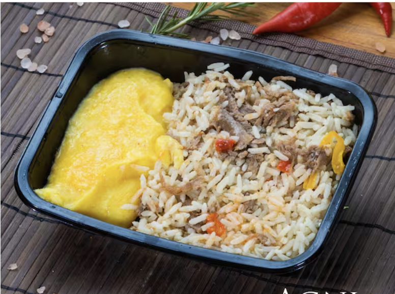 Arroz com Carne Louca